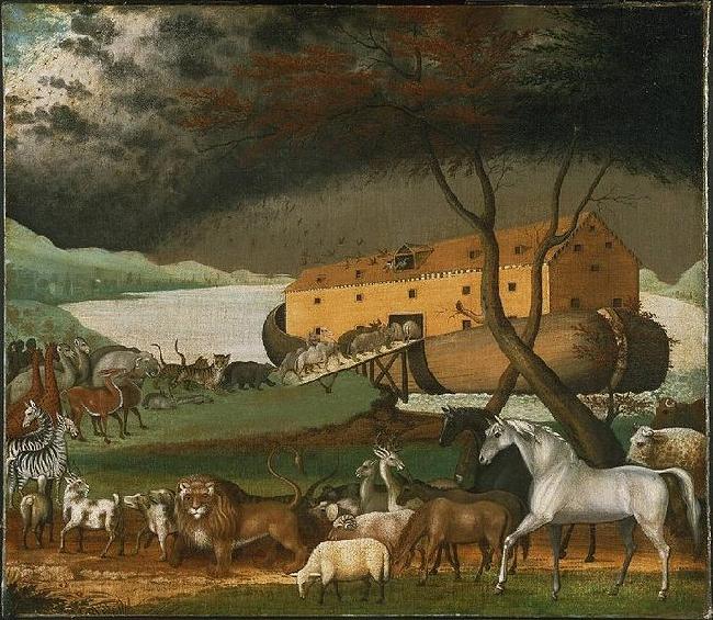 Edward Hicks Noah's Ark, Spain oil painting art